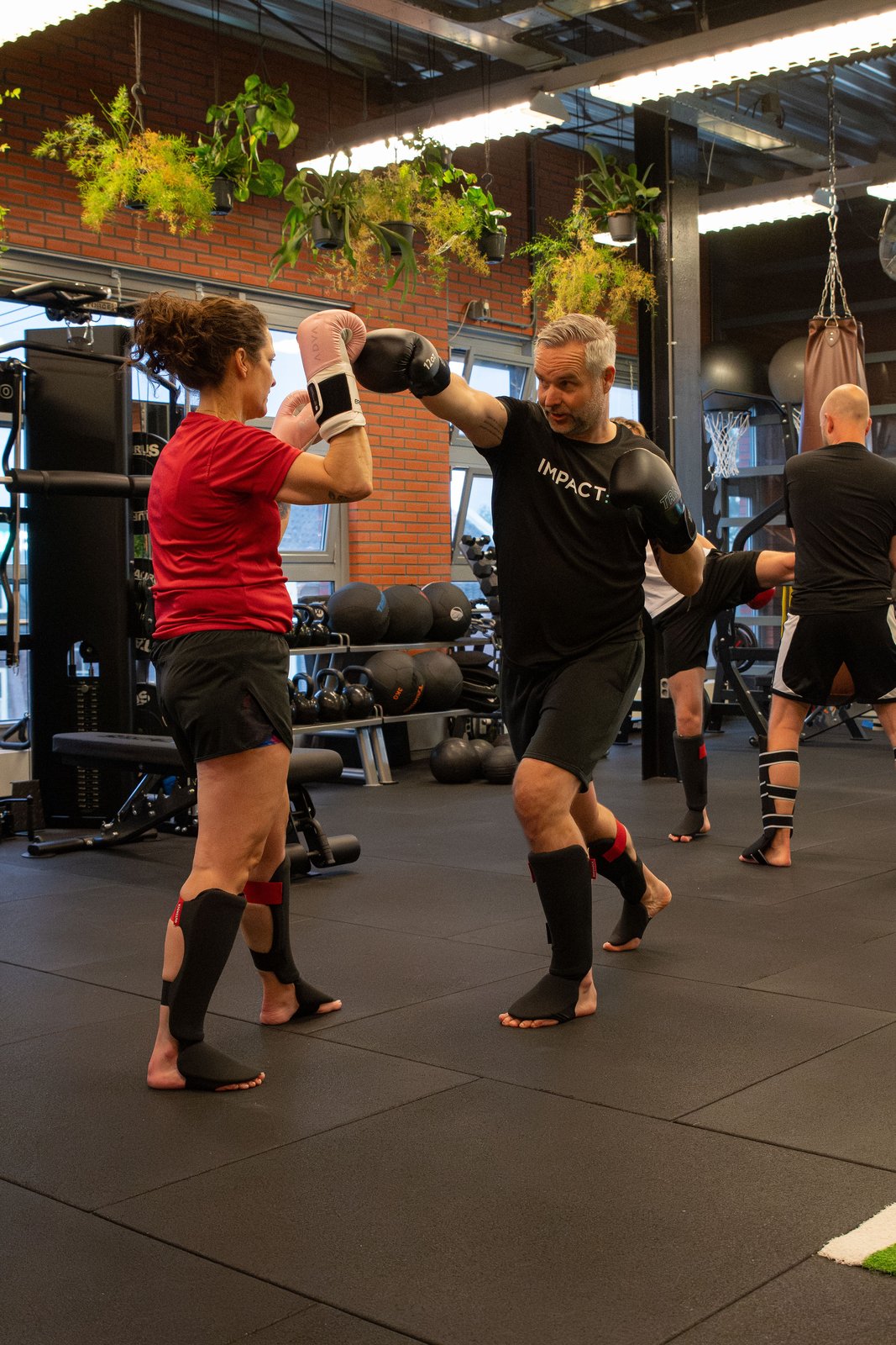 Kickboksles bij Impact:45 in Woerden